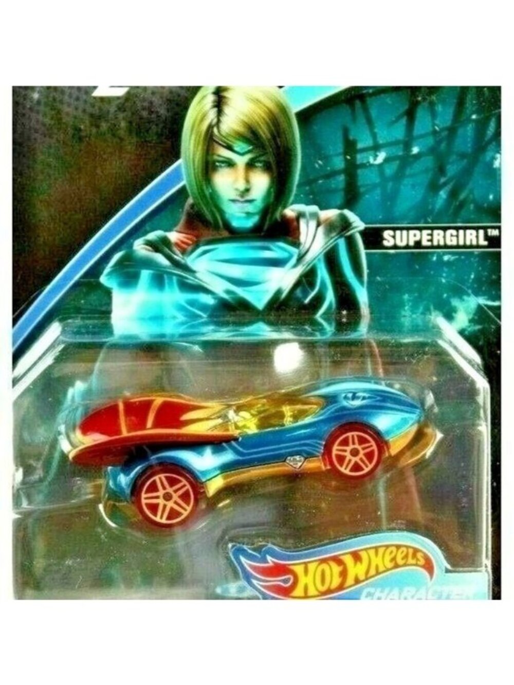 Die Cast Hot Wheels Injustice 2 Supergirl #4/5 Character Cars 1:64 Sealed